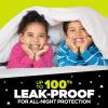 imageNinjamas Boys Bedwetting Nighttime Underwear Size L 6495 lbs 34 Count Overnight Protection Ultra Absorbent HypoallergenicLarge