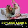 imageNinjamas Girls Bedwetting Nighttime Underwear  Size L 6495 lbs 11 Count Overnight Protection Ultra Absorbent HypoallergenicLarge