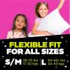 imageNinjamas Girls Bedwetting Nighttime Underwear  Size L 6495 lbs 11 Count Overnight Protection Ultra Absorbent HypoallergenicSmallMedium