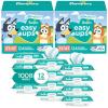 imagePampers Easy Ups Pull On Training Underwear Boys 3T4T 2 Month Supply 2 x 124 Count with Sensitive Water Based Baby Wipes 12X Multi Pack PopTop and Refill 1008 CountSize 3T4T