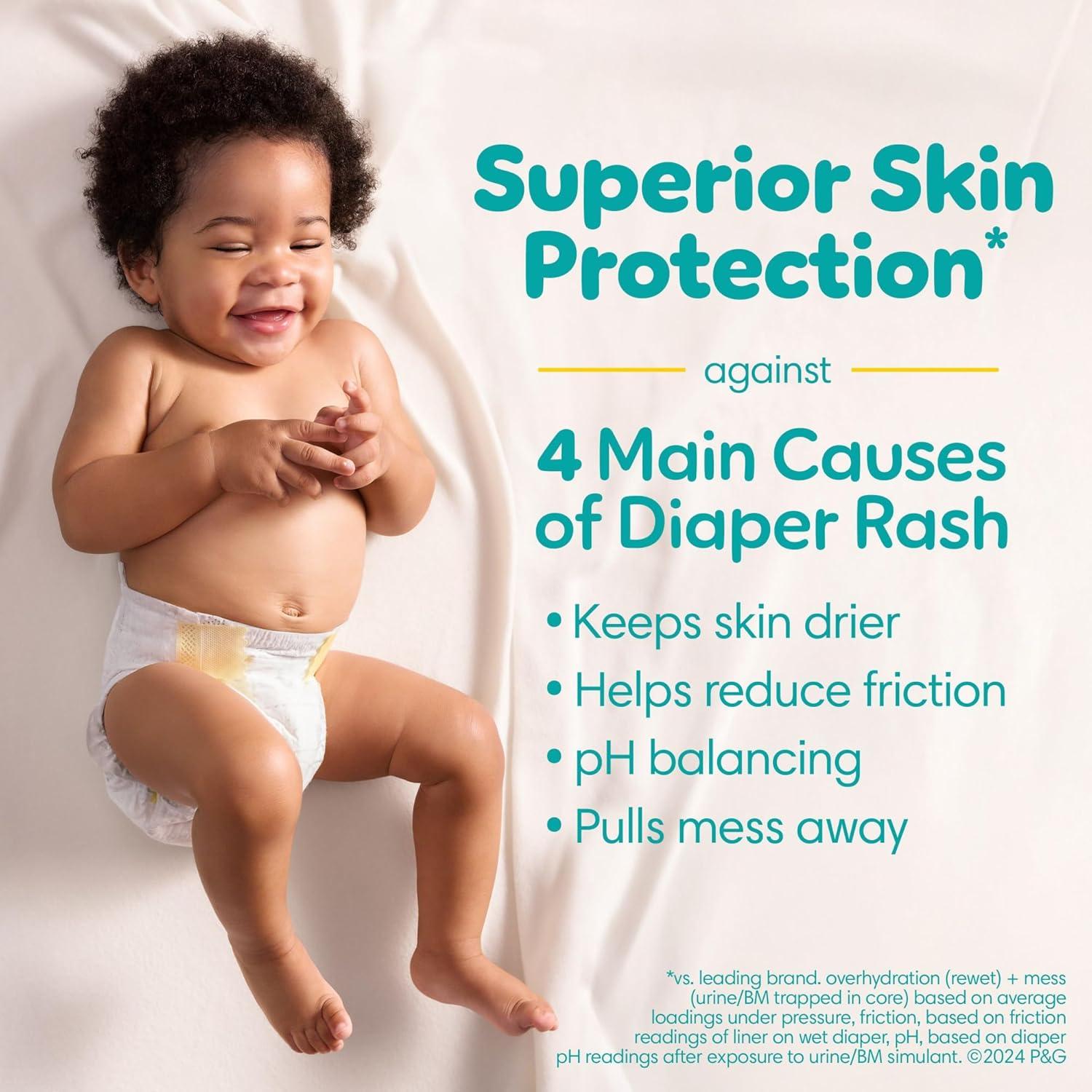 imagePampers Baby Diapers  Swaddlers  Size 7 88 Count Ultra Absorbent Disposable Infant DiaperNewborn