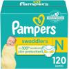 imagePampers Baby Diapers  Swaddlers  Size 7 88 Count Ultra Absorbent Disposable Infant DiaperNewborn
