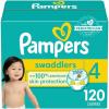 imagePampers Baby Diapers  Swaddlers  Size 7 88 Count Ultra Absorbent Disposable Infant DiaperSize 4