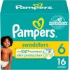 imagePampers Baby Diapers  Swaddlers  Size 7 88 Count Ultra Absorbent Disposable Infant DiaperSize 6