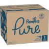imagePampers Pure Protection Baby Diapers Size 1 814 lbs 198 Count Up to 100 Leakproof Premium PlantBased Skin Protection Hypoallergenic Soft Diapers