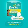 imagePampers Swaddlers Disposable Baby Diapers Size 4 2 Month Supply 2 x 150 Count with Sensitive Water Based Baby Wipes 12X Multi Pack PopTop and Refill 1008 CountSize 3