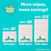 imagePampers Swaddlers Disposable Baby Diapers Size 4 2 Month Supply 2 x 150 Count with Sensitive Water Based Baby Wipes 12X Multi Pack PopTop and Refill 1008 CountSize 7