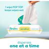 imagePampers Swaddlers Disposable Baby Diapers Size 4 2 Month Supply 2 x 150 Count with Sensitive Water Based Baby Wipes 12X Multi Pack PopTop and Refill 1008 CountSize 7