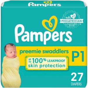 imagePampers Baby Diapers  Swaddlers  Size 7 88 Count Ultra Absorbent Disposable Infant DiaperPreemie
