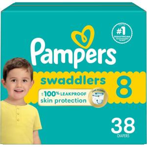imagePampers Baby Diapers  Swaddlers  Size 7 88 Count Ultra Absorbent Disposable Infant DiaperSize 8