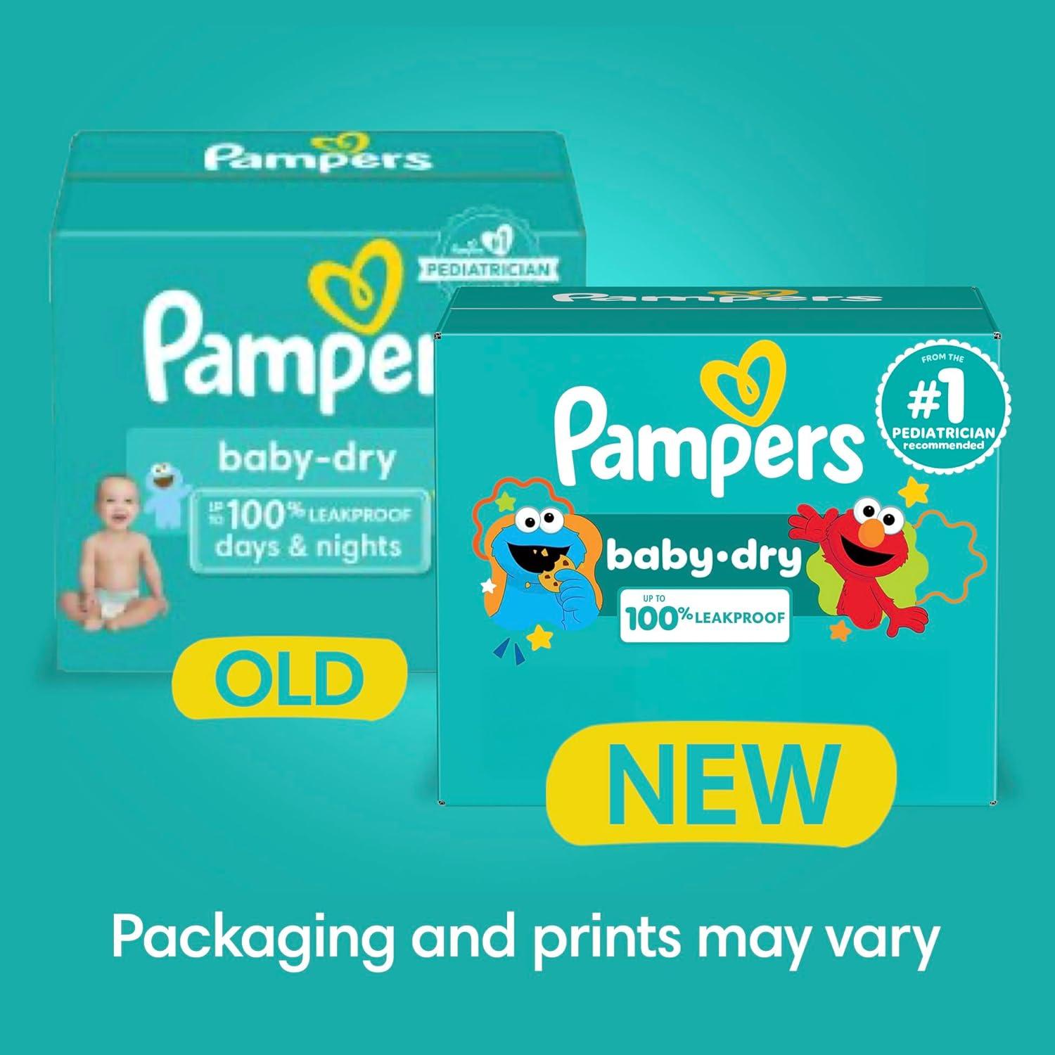 imagePampers Diapers  Baby Dry  Size 3 210 Count Absorbent Disposable Infant Diaper Packaging May VarySize 5