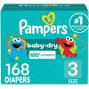 imagePampers Diapers  Baby Dry  Size 3 210 Count Absorbent Disposable Infant Diaper Packaging May VarySize 3