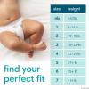 imagePampers Pure Protection Disposable Baby Diapers Size 3 168 Count with Aqua Pure Baby Wipes 6X PopTop Packs 336 CountSize 5