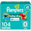 imagePampers Diapers  Baby Dry  Size 3 210 Count Absorbent Disposable Infant Diaper Packaging May VaryNewborn