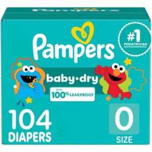 imagePampers Diapers  Baby Dry  Size 3 210 Count Absorbent Disposable Infant Diaper Packaging May VaryNewborn