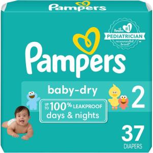 imagePampers Diapers  Baby Dry  Size 3 210 Count Absorbent Disposable Infant Diaper Packaging May VarySize 3