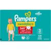 imagePampers Diapers  Swaddlers 360  Size 3 156 Count for up to 100 Leakproof Premium Skin Protection Packaging May VarySize 3