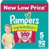 imagePampers Diapers  Swaddlers 360  Size 3 156 Count for up to 100 Leakproof Premium Skin Protection Packaging May VarySize 5