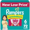 imagePampers Diapers  Swaddlers 360  Size 3 156 Count for up to 100 Leakproof Premium Skin Protection Packaging May VarySize 6