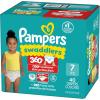 imagePampers Diapers  Swaddlers 360  Size 3 156 Count for up to 100 Leakproof Premium Skin Protection Packaging May VarySize 7
