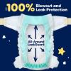 imagePampers Overnight Diapers  Swaddlers Overnights  Size 3 116 Count Disposable Baby Diaper Night Time Leak and Skin ProtectionSize 7