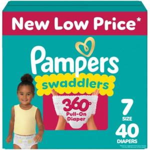 imagePampers Diapers  Swaddlers 360  Size 3 156 Count for up to 100 Leakproof Premium Skin Protection Packaging May VarySize 7