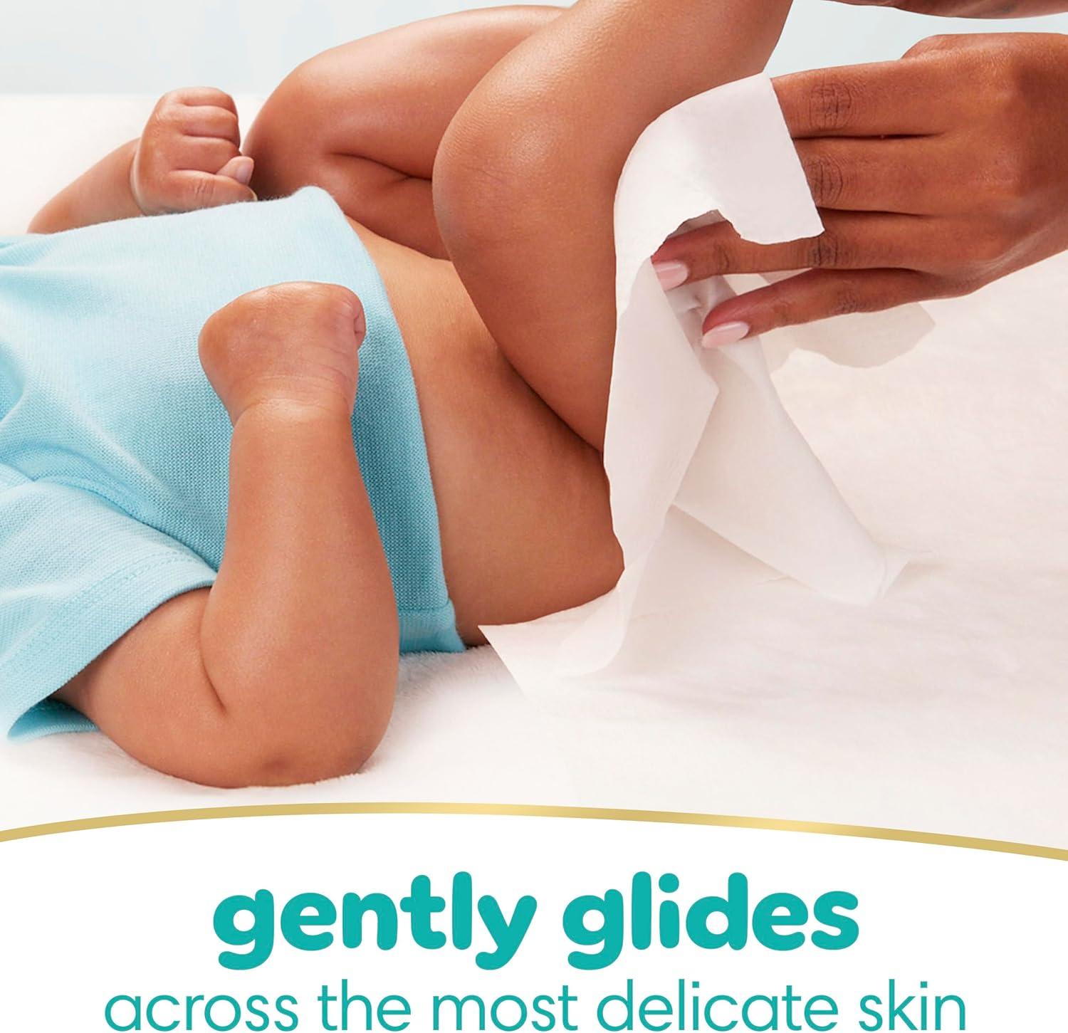 imagePampers Pull On Cruisers 360 Fit Disposable Baby Diapers Size 3 2 Months Supply 2 x 168 Count with Sensitive Water Based Baby Wipes 12X Multi Pack PopTop and Refill 1008 CountSize 3