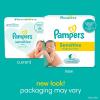imagePampers Baby Wipes Sensitive Water Based Wipes Hypoallergenic and Unscented for Babies 588 Wipes Total 7 Refill Packs56 Count Pack of 7