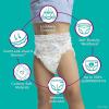 imagePampers Pull On Cruisers 360 Fit Disposable Baby Diapers Size 3 2 Months Supply 2 x 168 Count with Sensitive Water Based Baby Wipes 12X Multi Pack PopTop and Refill 1008 CountSize 5