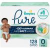 imagePampers Pure Protection Baby Diapers Size 3 1628 lbs 168 Count Up to 100 Leakproof Premium PlantBased Skin Protection Hypoallergenic Soft DiapersNewborn