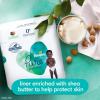 imagePampers Pure Protection Baby Diapers Size 3 1628 lbs 168 Count Up to 100 Leakproof Premium PlantBased Skin Protection Hypoallergenic Soft DiapersSize 1