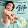imagePampers Pure Protection Baby Diapers Size 3 1628 lbs 168 Count Up to 100 Leakproof Premium PlantBased Skin Protection Hypoallergenic Soft DiapersSize 4