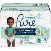 imagePampers Pure Protection Baby Diapers Size 3 1628 lbs 168 Count Up to 100 Leakproof Premium PlantBased Skin Protection Hypoallergenic Soft DiapersSize 4