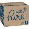 imagePampers Pure Protection Baby Diapers Size 3 1628 lbs 168 Count Up to 100 Leakproof Premium PlantBased Skin Protection Hypoallergenic Soft DiapersSize 2