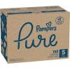 imagePampers Pure Protection Baby Diapers Size 3 1628 lbs 168 Count Up to 100 Leakproof Premium PlantBased Skin Protection Hypoallergenic Soft DiapersSize 5