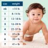 imagePampers Pure Protection Baby Diapers Size 3 1628 lbs 168 Count Up to 100 Leakproof Premium PlantBased Skin Protection Hypoallergenic Soft DiapersSize 6