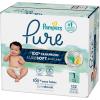 imagePampers Pure Protection Baby Diapers Size 3 1628 lbs 168 Count Up to 100 Leakproof Premium PlantBased Skin Protection Hypoallergenic Soft DiapersSize 1