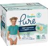 imagePampers Pure Protection Baby Diapers Size 3 1628 lbs 168 Count Up to 100 Leakproof Premium PlantBased Skin Protection Hypoallergenic Soft DiapersSize 6