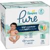 imagePampers Pure Protection Baby Diapers Size 3 1628 lbs 168 Count Up to 100 Leakproof Premium PlantBased Skin Protection Hypoallergenic Soft DiapersSize 1
