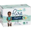 imagePampers Pure Protection Baby Diapers Size 3 1628 lbs 168 Count Up to 100 Leakproof Premium PlantBased Skin Protection Hypoallergenic Soft DiapersSize 4