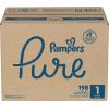 imagePampers Pure Protection Baby Diapers Size 3 1628 lbs 168 Count Up to 100 Leakproof Premium PlantBased Skin Protection Hypoallergenic Soft DiapersSize 1