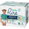 imagePampers Pure Protection Baby Diapers Size 3 1628 lbs 168 Count Up to 100 Leakproof Premium PlantBased Skin Protection Hypoallergenic Soft DiapersSize 6