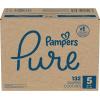 imagePampers Pure Protection Baby Diapers Size 3 1628 lbs 168 Count Up to 100 Leakproof Premium PlantBased Skin Protection Hypoallergenic Soft DiapersSize 5