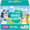 imagePampers Training Pants  Easy Ups Boys ampamp Girls Bluey  Size 3T4T 124 Count Childrens Potty Underwear Packaging May Vary4T5T