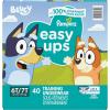 imagePampers Training Pants  Easy Ups Boys ampamp Girls Bluey  Size 3T4T 124 Count Childrens Potty Underwear Packaging May Vary6T7T