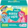 imagePampers Training Pants  Easy Ups Girls ampamp Boys  Size 3T4T 124 Count My Little Pony Potty Underwear Packaging May Vary2T3T