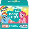 imagePampers Training Pants  Easy Ups Girls ampamp Boys  Size 3T4T 124 Count My Little Pony Potty Underwear Packaging May Vary3T4T