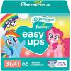 imagePampers Training Pants  Easy Ups Girls ampamp Boys  Size 3T4T 124 Count My Little Pony Potty Underwear Packaging May Vary3T4T