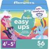 imagePampers Training Pants  Easy Ups Girls ampamp Boys  Size 3T4T 124 Count My Little Pony Potty Underwear Packaging May Vary4T5T