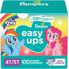 imagePampers Training Pants  Easy Ups Girls ampamp Boys  Size 3T4T 124 Count My Little Pony Potty Underwear Packaging May Vary4T5T